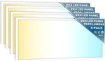 2X4 Led Flat Panel Light 4-PACK 7500LM Dimmable Selectable Wattage & Color 0-10V New. Price: $257.99.