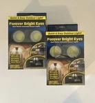 Lot Of 2 - Forever Bright Eyes Dual Motion Activated Sensor Lights New. Price: $19.99.