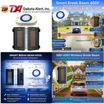 Dakota Alert SR-4000 Smart Break Beam New. Price: $289.99.