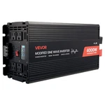 4000W Power Inverter, 12V Dc To 120V Ac Modified Sine Wave Solar. Price: $221.55.