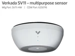 Verkada Environmental Sensor Model SV11-HW Brand New. Price: $499.00.