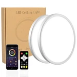 Modern Pack Dimmable Led Flush Mount Ceiling LIGHT,12INCH 28W High Bright 3... New. Price: $59.95.