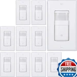 Everelectrix 10 Pack Motion Sensor Light Switch Neutral Wire Required Single New. Price: $220.67.