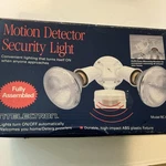 Intelectron Motion Detector Security Light Open. Price: $17.95.