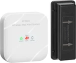 Briidea Mailbox Alarm, Wireless, Battery Powered, White, 500FT Range, New. Price: $40.88.