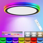 Blnan Rgb Led Flush Mount Ceiling Light With Remote Control, 13INCH 24W 2400L... New. Price: $59.72.