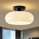Woknos Mid-century Modern Semi Flush Mount Ceiling Light, Metal Kitchen Light... New. Price: $80.33.