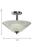 GH15498LED - Dale Tiffany Solomon Flush Mount New. Price: $119.99.