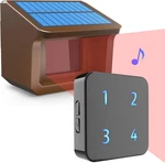 Driveway Alarm System- 1/2MILE Solar Up To 70FT Wide Sen New. Price: $82.12.