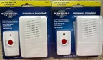 New - Set Of Bunker Hill Security Wireless Doorbell Battery Operated 57225. Price: $38.00.