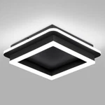 Caneoe Black Modern Led Ceiling Light, Square Flush Mount Hallway Lig... New. Price: $50.73.
