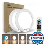 Apcens Wireless Motion Sensor Ceiling Light, 7.5" Ultra-thin 8000MAH Rechargeabl New. Price: $86.76.