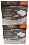 Lot Of 2-DEFIANT Smart Water Leak Detector SWLZ20BWB Powered By Hubspace New. Price: $59.99.