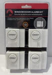 Doberman Security Window / Door 100 Db Alarm Kit Magnetic Trigger - 4 Pack New. Price: $17.00.
