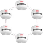 Xsense Wireless Interlinked 6 Pack Smoke Detectors/fire Alarms XS01-WR New. Price: $129.99.