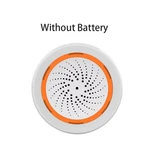 Haozee Tuya Zigbee Smart Siren Alarm 90DB Sound Light Home Security Works New. Price: $36.99.