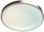 11" Led Flush Mount Ceiling Light Brushed Nickel Dimmable Adjustable Color Tempe New. Price: $33.99.