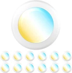Sunco 12 Pack 6 Inch Disk Lights , Flush Mount Disc Recessed Ceiling Can Dim Set New. Price: $67.14.