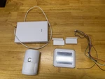Elk Alarm Touchscreen, Motion Detector, Entry Sensors, Wireless Transceiver Used. Price: $130.00.