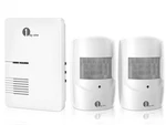 1BYONE Driveway Alarm, Home Security Alert Receiver Two Sensors, White New. Price: $42.99.