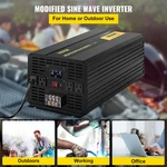 Vevor Power Inverter, 5000W Modified Sine Wave Dc 12V To Ac 120V Car. Price: $290.76.