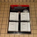 Doberman Security Window Door Alarm Kit Magnetically Triggered 4 Pack Used. Price: $9.00.