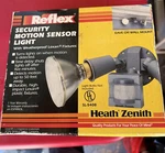 New Vtg Heath Zenith SL54085MOTION Sensor Security Light 100 Degree Detect Zone Open. Price: $19.98.