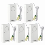 Topvico Water Leak Detector, 120DB Loud Siren, Powered By 9V Battery Not Incl... New. Price: $42.21.