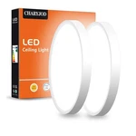 2PACK Led Flush Mount Ceiling Light Fixture, 9INCH Modern W... New. Price: $39.02.