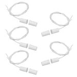 Wesua 5 Pack Magnetic Contacts Switch Window Door Sensor For Alarm White New. Price: $13.99.