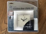 Nib Smart Home Wireless Door Bell Chime Kit Clock 150' Range New. Price: $9.95.