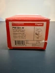 New Legrand Wattstopper PW-301-W Pir Wall Switch Occupancy Sensor. Price: $75.00.