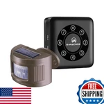 Solar Driveway Alarm Wireless Sensor System Outdoor Motion Alert Weatherproof New. Price: $85.80.