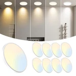 Wkoncldy 8-PACK 7.5INCH Led Ceiling Lights, 7.5IN-8PACK(5 Colors), White New. Price: $71.10.