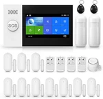 Touch Screen Alarm System For Whole House Security, Wifi Wireless Home 20 New. Price: $586.44.