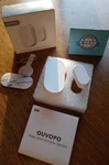 Ouvopo White Wireless Zigbee Alexa Compatible Door And Window Sensor Open. Price: $15.00.