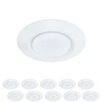 Wac Can't Believe Not Recessed 1LT Led Flush, Wh (PACK/10) FM-616G2-9CS-WT-10 New. Price: $199.99.