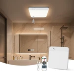 Kindeep Battery Operated Ceiling Light: Wireless Closet Motion White New. Price: $27.99.