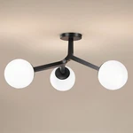 Mnikope Semi Flush Mount Ceiling Fixture 3-LIGHT Black New. Price: $147.46.