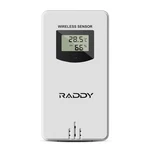 Raddy R3 Indoor Outdoor Wireless Remote Sensor, For WF-55C Pro DT6 WM6 White New. Price: $23.23.