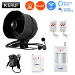 Kerui Wifi Home Alarm Security System Garage Door Sensor Pir Motion Detector Usa New. Price: $43.68.