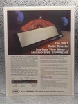 Vintage Bel Micro Eye Supreme Radar Detector 1984 Print Advertising Full Page Used. Price: $9.99.