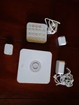 Ring Alarm Wireless Home Security System Keypad Base Station Door Sensor Used. Price: $55.00.