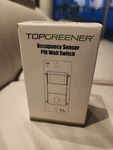 New Topgreener TDOS5-W White Motion Sensor Occupancy Vacancy Light Switch -08QTY. Price: $69.00.