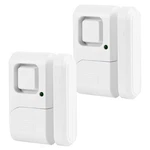 Personal Security Window And Door Alarm, 2-PACK, White New. Price: $19.16.