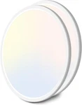 2PACK 16.5" Led Flush Mount Ceiling Light, 36W, 4200LM, Color Options New. Price: $103.99.