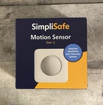 Simplisafe Motion Sensor Gen 2 - Compatible With 3 Base New Open Box. Price: $20.00.