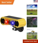 Advanced Solar Powered Alarm: Sounds & 130DB Noise For Intruder Defense New. Price: $43.69.
