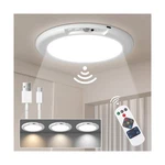Lineway Rechargeable Motion Sensor Ceiling Light With Remote,battery Operated.... Price: $28.79.