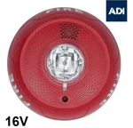 Adi Ceiling Fire System Sensor With Bilingual Horn Strobe 16V PC2RLED-B New. Price: $46.80.